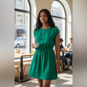 Soprano - EC - Vibrant Green Midi Dress